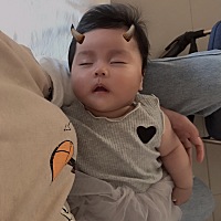 我的宝贝希儿长大了😘