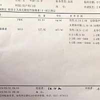 可以官方了哦😜ོ 不知道数值正常吗？医生叫礼拜四再去一趟，仙女们给咱看看😛