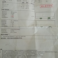 等了半个月，终于拿到唐筛报告，大家帮忙看看，这是安全通过了吗？