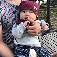 带着宝贝溜溜弯