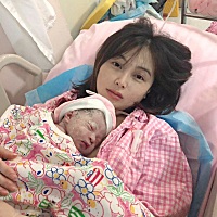 5·16凌晨太突然了😂我们这么快就见面了🤣1:10发动，2:00进产房，2:30开全十指，和大夫聊着天的...