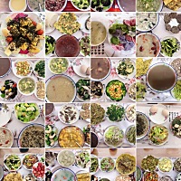 今天宝宝30天整～我攒了一个月的月子餐！孕期胖了55斤😂,还有30斤恢复到产前～加油！愿我的小暖男健康...