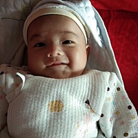 剖腹产二胎，66天，宝宝长的圆润多了，都会笑了