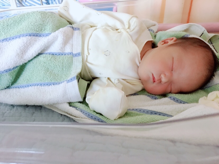 我的小情人😚，小名糖糖果（大宝贝给弟弟取的小名）