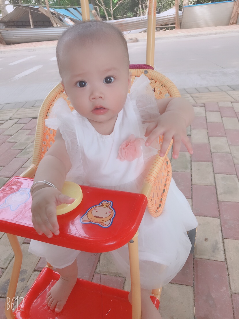 直到今天是宝贝六个月十三天。🤓🤓爱你，希望你可以一直健康快乐成长👧🏻👧🏻👧🏻