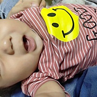 五月二十八号值得记忆的一天、儿子长了第一颗牙齿😘😘😘