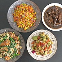 感觉很久很久没有给老公做饭了，昨晚给他做了一次。他就好开心好幸福…嘻嘻嘻 宝宝昨晚胎动幅度过大...