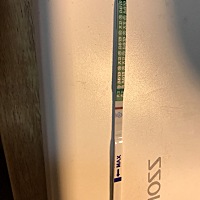 5月2号的末次月经，现在还没有来，刚刚检测，这个是有了吗？