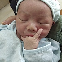 宝宝15天的样子。时间是不是过得很快呢！之前还在肚子里，现在出来半个月啦！孕妈们加油哦⊙∀⊙！