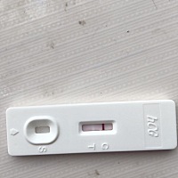 未次月经五月二号，还有两天才来月经，今早测试了一下，一条红一条白，这是什么情况啊，有没有人知道是...