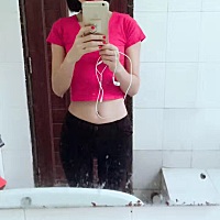 离曾经的身材越来越近了。