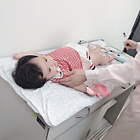 体检啦 半岁咯 小宝贝半岁快乐