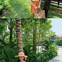 我的梦想就是：生个女儿然后一起打扮的美美哒😊