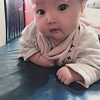 我公主110天啦，61快乐！爸爸妈妈永远爱你😘