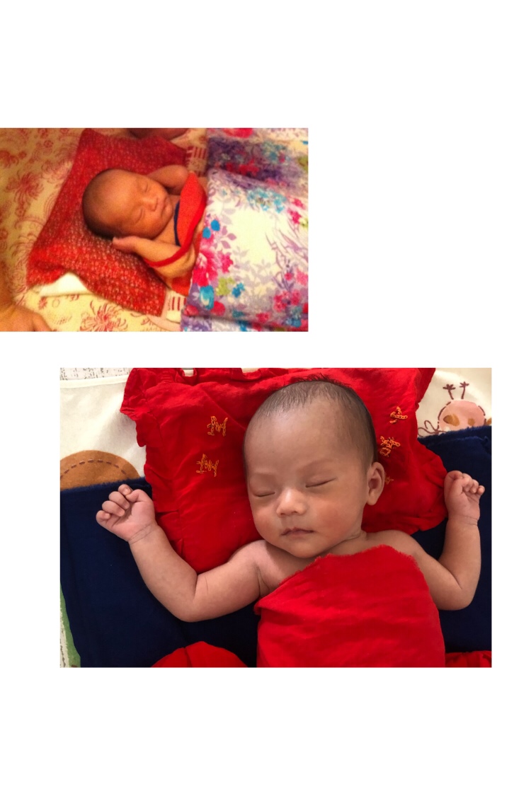 旭旭哥哥和小花妹妹，相隔8年。