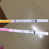 等了几天姨妈来了，金秀儿早孕白板了几天就知道这个月失败了，只能6月份继续加油了。