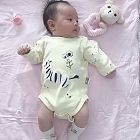 报喜了，宝贝现在一个月零28天