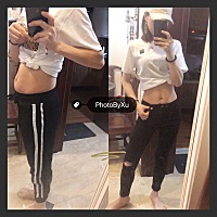 生完二宝，都一年多了，肚子一直大的不行。  每次看别人的小蛮腰真的好羡慕 不过终于找到方法了 哈哈，...