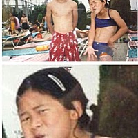 姑娘你相信我，长大后你看到这张照片你会后悔的...😂