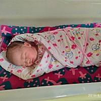 生了一枚男宝宝，一直以为是个女宝，最后是男宝宝