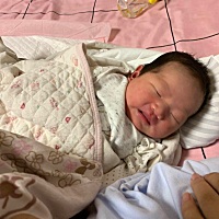 顺转刨小猪佩奇一枚，。7.4斤 因为胎位有点不正顺转刨的，本来开了5指，真受罪。以后再分享怀孕的一...