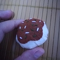 不织布手工，简单又美味的章鱼烧