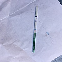 希望不要炸乎呢 末次月经5.18号  25号排卵期    备孕第四个月   今早上测的  早上测完去医院抽血了 明天...