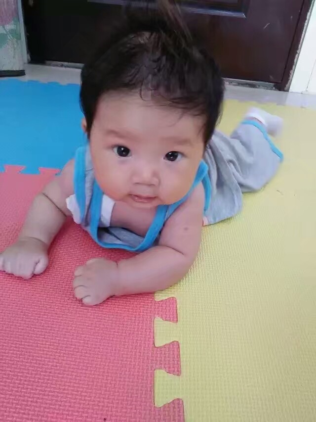 大宝100天的时候