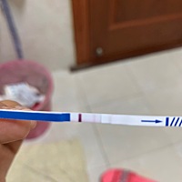 5月24日同房，原本今天是姨妈日，没有来感觉会中，测了一下，不知道中的概率大不大