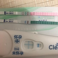 各位亲们 可立蓝显示➕ 排卵试纸和早早孕相比昨天变浅了 这样算生化吗？