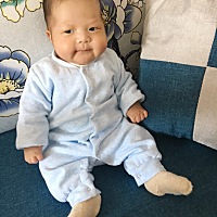时间过的挺快的…宝宝今天68天了…^_^