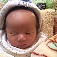 我家二公子满月了 ，好开心哦🥳