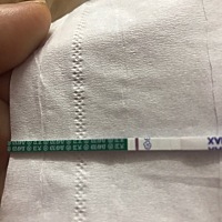 真的不知道什么问题了，月经推迟这么多天，今天早上又来测了一下，印是比昨天明显一点点，到底是什么情...