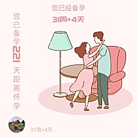 我和我老公是17年结婚的，但是一直是异地，今天3月底他才过来我这边，也备孕了大半年了！之前是想着不经...