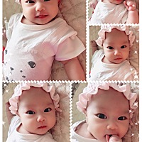愿你拥有一颗善良真诚的心❤️❤️❤️ 愿你做个开心快乐的小公举👸👸👸 愿你往后余生健康平...