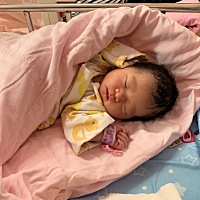 2019.6.11夜里2:23分急诊剖腹产6.7斤小公举出生啦！儿女双全！😄