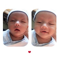 上一次发帖儿子还在肚子里，生命真的就是这么神奇😍