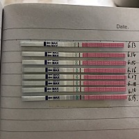 亲们，帮我看看这是不是还没有到强阳？？