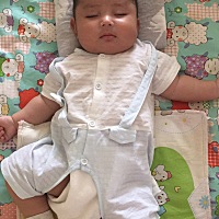 儿子已经三个月了