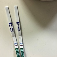 6月11号排卵的，有测到的吗？ 兴奋的4点多就起来测早孕了。好像有点姨妈灰。 说下我的经历：37岁了，在...