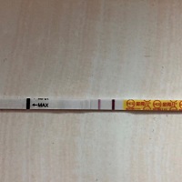 末次月经5.24 ，排卵日5.7，23号早上测出淡粉色~中的概率感觉很高~