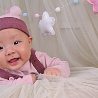 宝宝百天照，发出来纪念一下