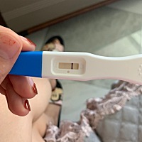 这是有了吗，希望不是诈唬。月经6月3号。