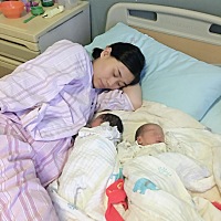 报个喜了，37+1剖腹产下一个小佩琪，一个小乔治，体重都是4.7斤，意外的宝宝有意外的惊喜，儿女双全...