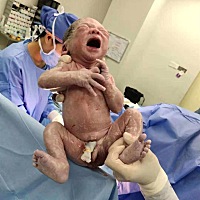报喜了，双胞胎接健康男宝