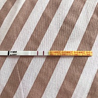 第一次用金秀儿早早孕试纸测？准不准 心好慌呀