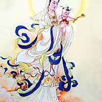 菩萨保佑，愿我宝宝健康平安出生，我会感恩一切所有的所有🙏🙏🙏…