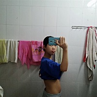 顺产后的第17天。已经恢复的差不多了。 侧 正