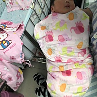 6月29日，感恩一切，儿子出生 38周➕1，见红入院，晚上9点多，宝宝出生了，很乖，老公在医院照顾我...