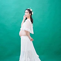孕妇照来一波，32周的时候拍的，有木有会看肚型男女的宝妈